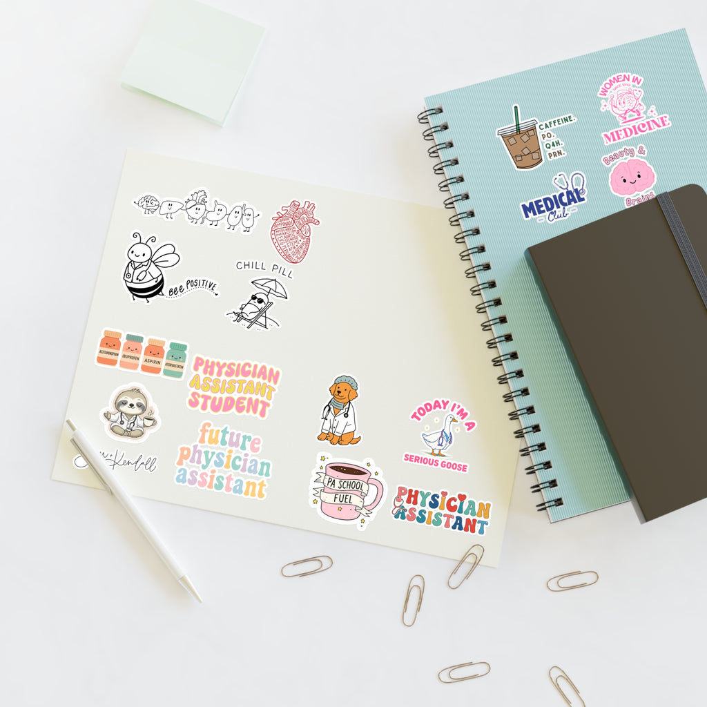 Medical Sticker Sheet