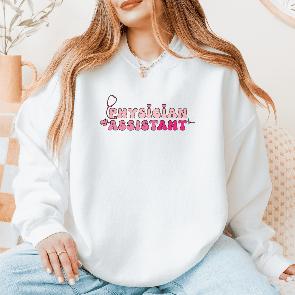 Pink Physician Assistant Crewneck