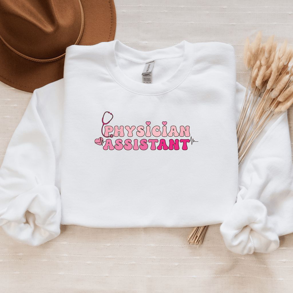 Pink Physician Assistant Crewneck