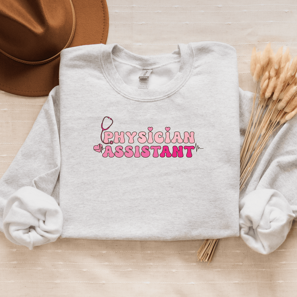 Pink Physician Assistant Crewneck
