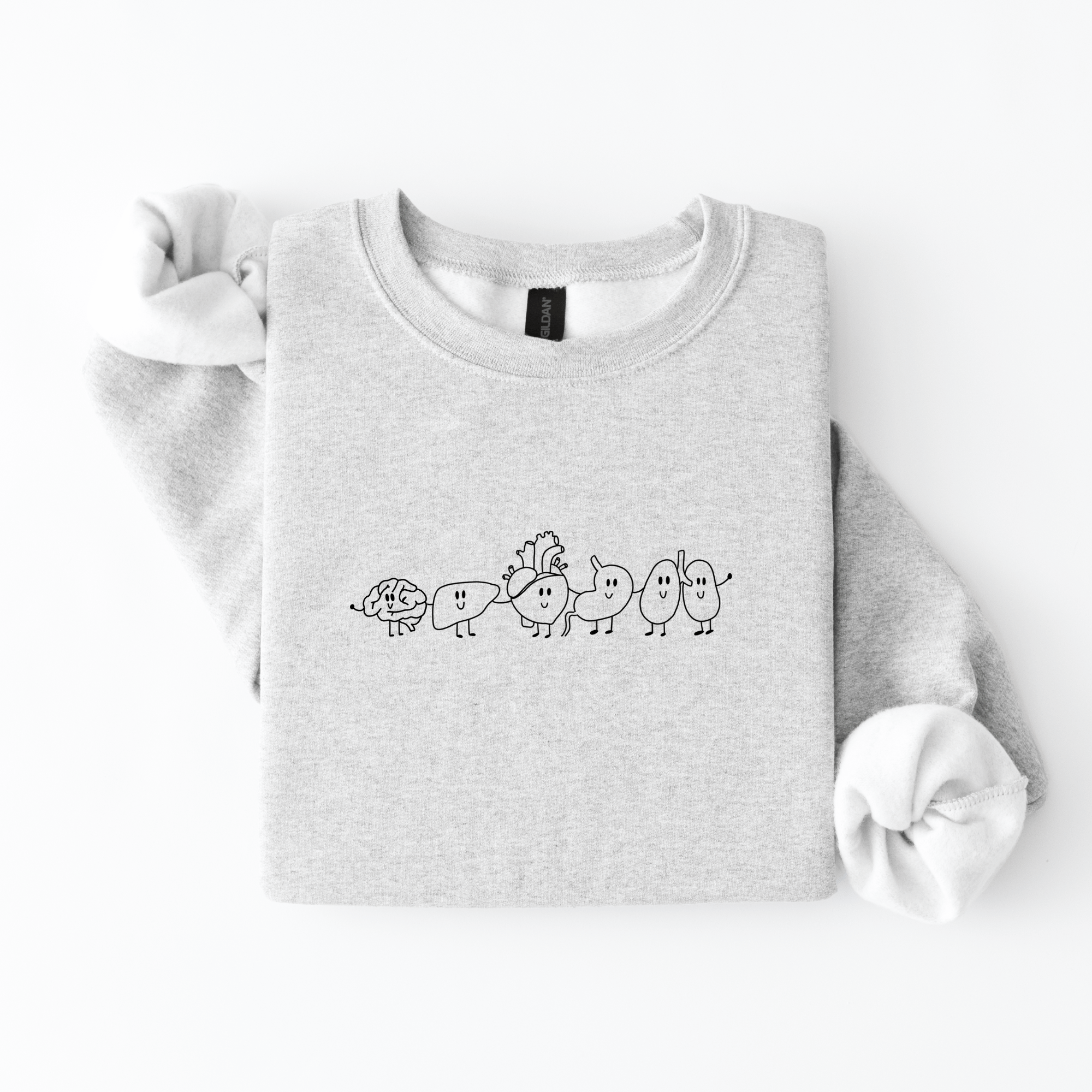 EMBROIDERED Organ Friends Crewneck