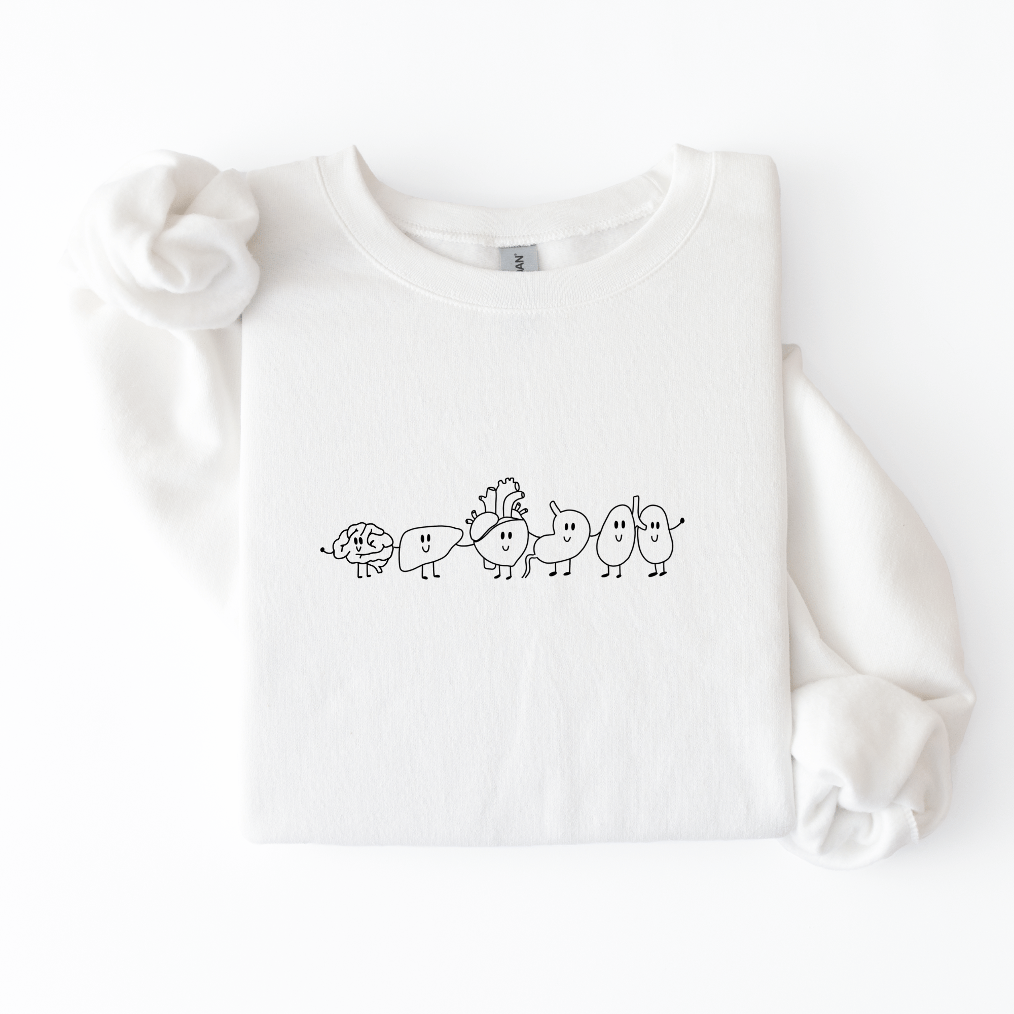 EMBROIDERED Organ Friends Crewneck