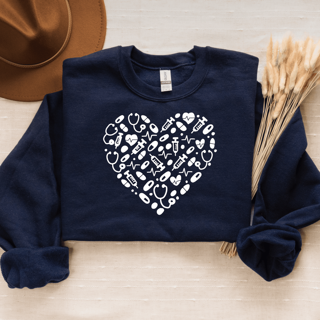 Medical Heart Crewneck