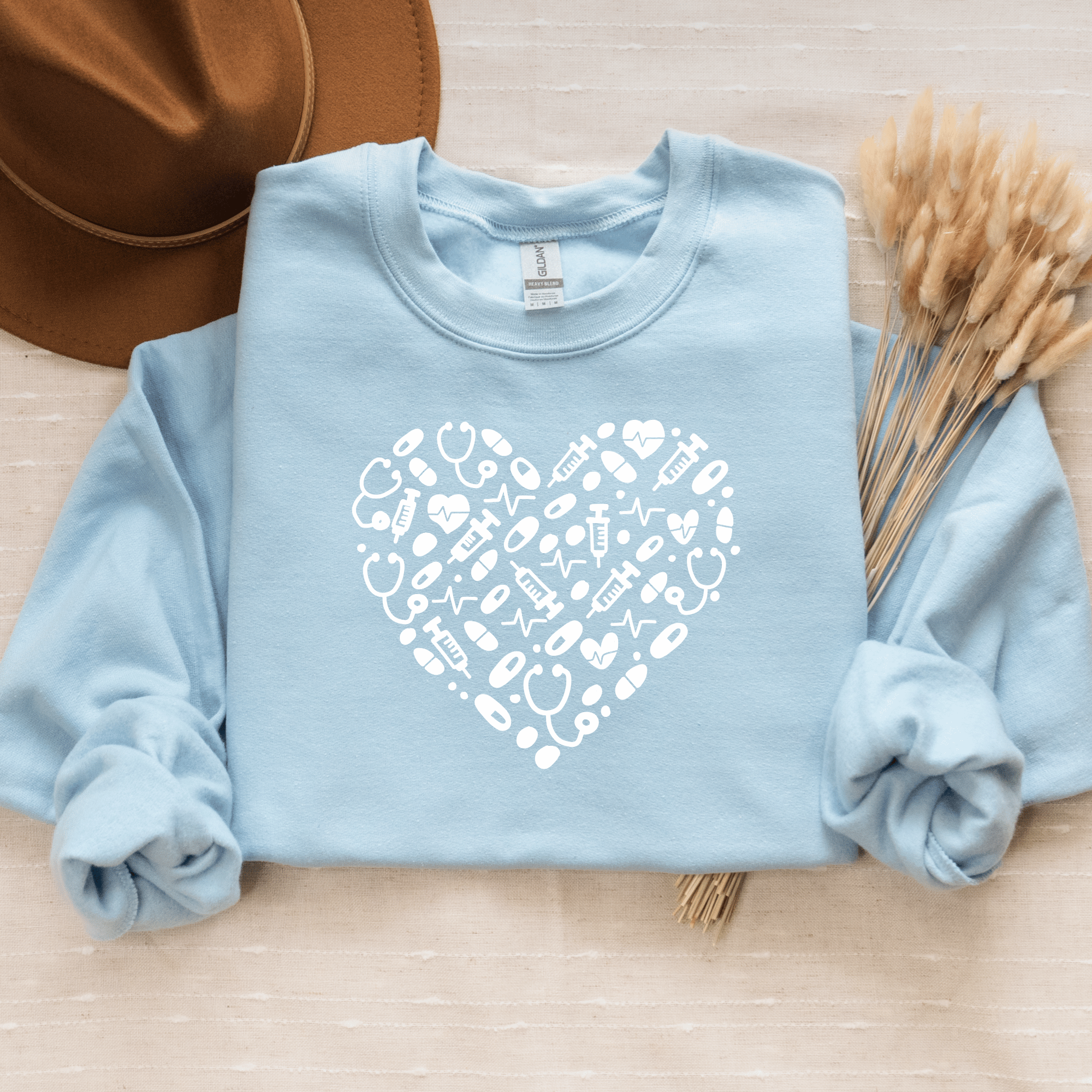 Medical Heart Crewneck