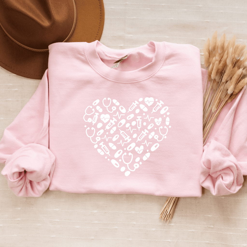 Medical Heart Crewneck