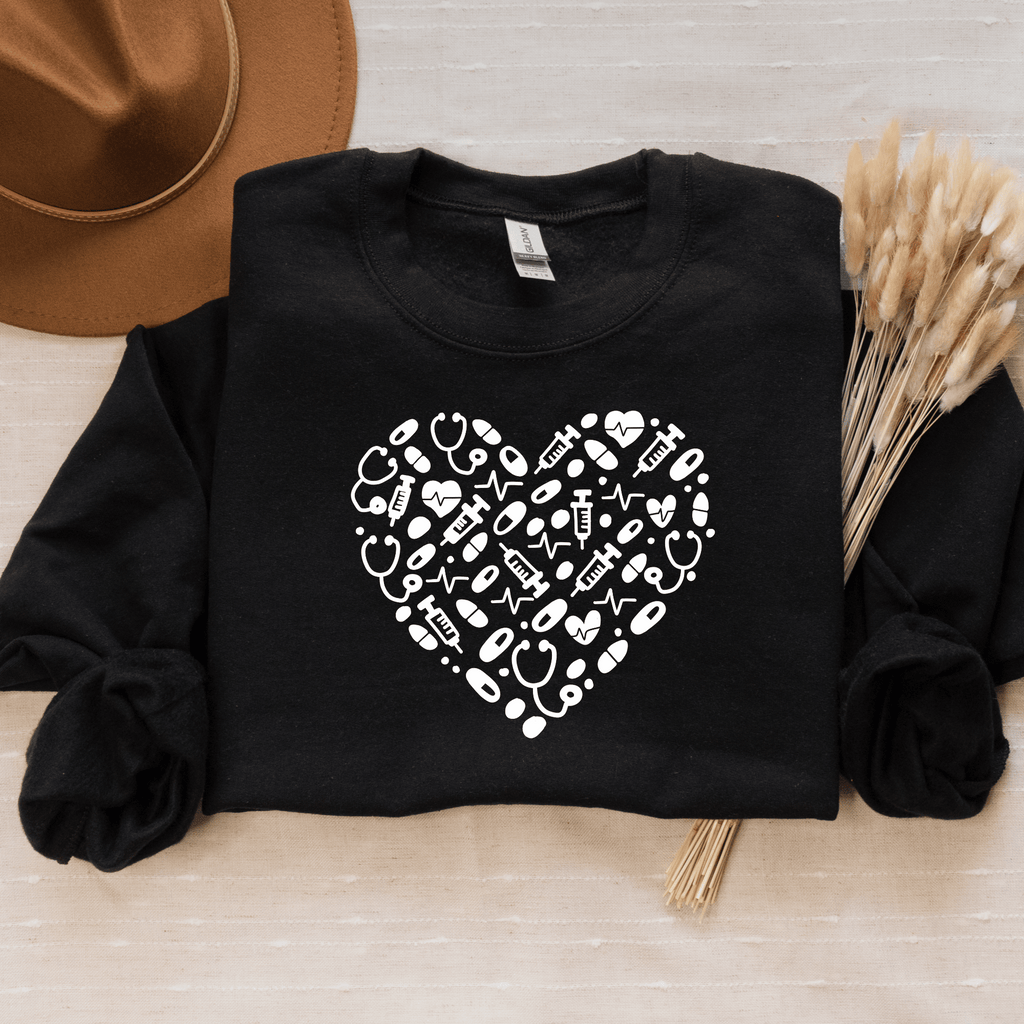 Medical Heart Crewneck