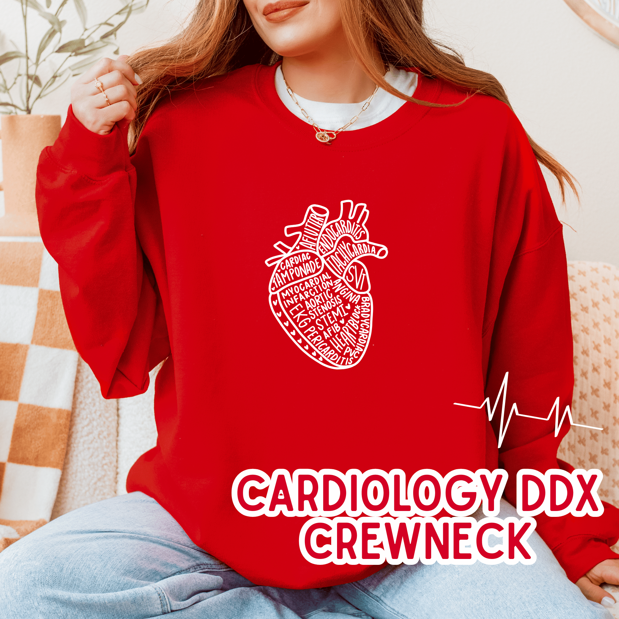 Cardiology DDX Crewneck