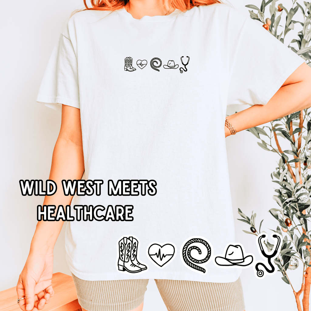 Wild West Meets Healthcare Tee