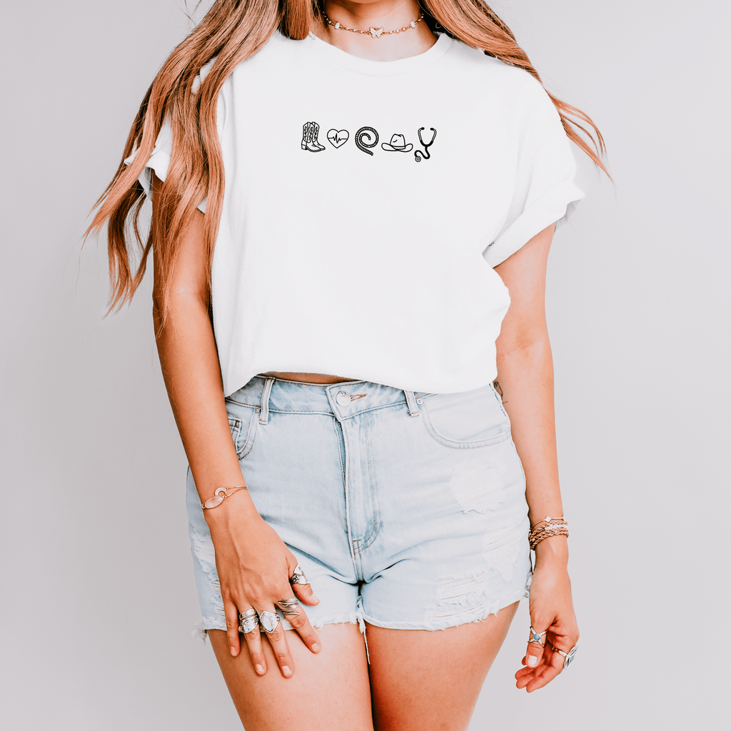 Wild West Meets Healthcare Tee