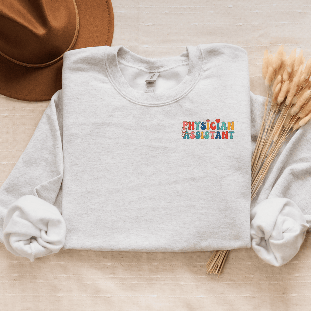 Retro Physician Assistant Crewneck