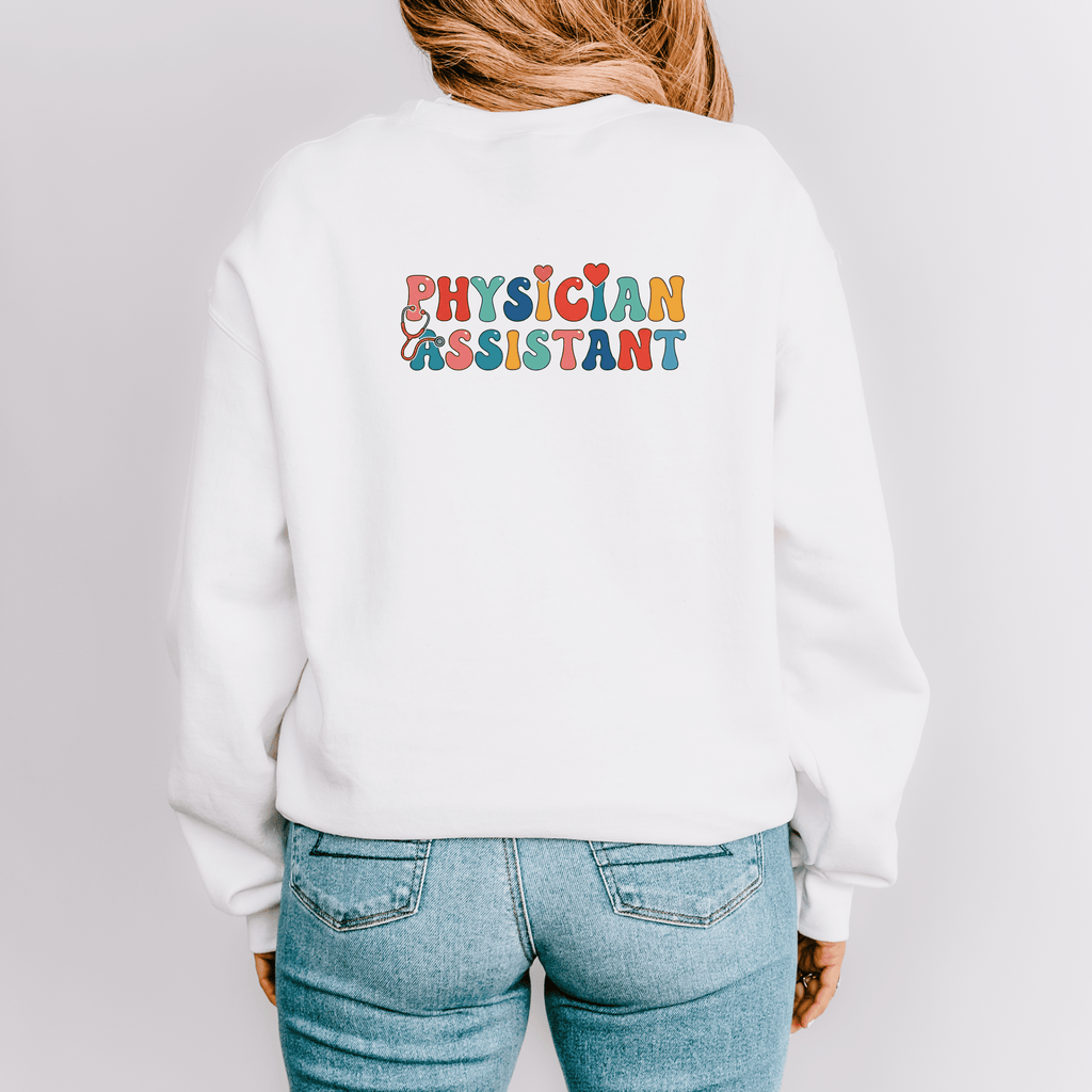 Retro Physician Assistant Crewneck