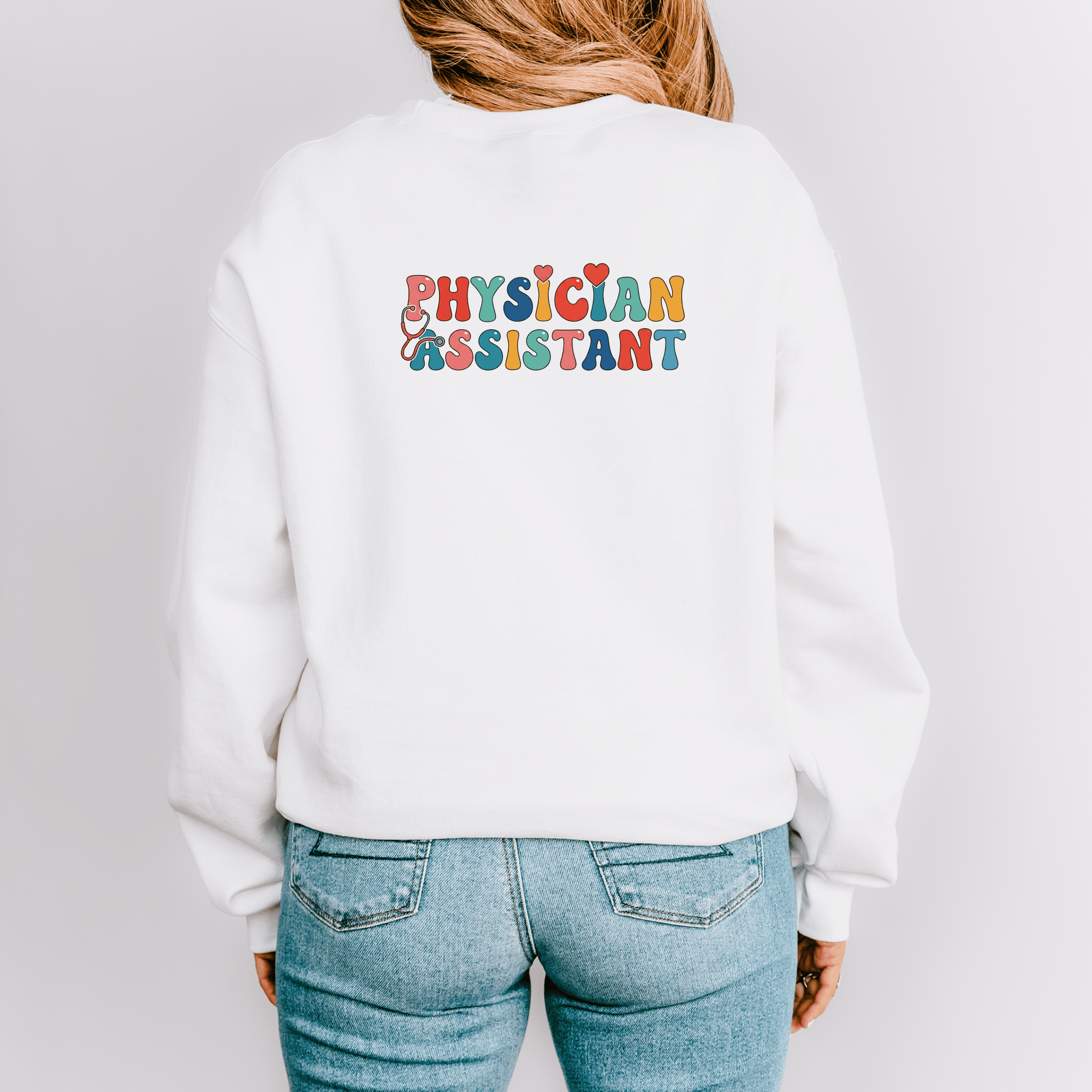 Retro Physician Assistant Crewneck